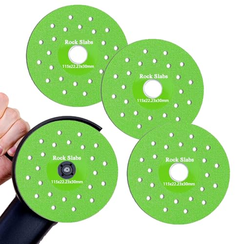 3 Pack 4-1/2' Ultra-Thin Rock Slab Cutting Disc...