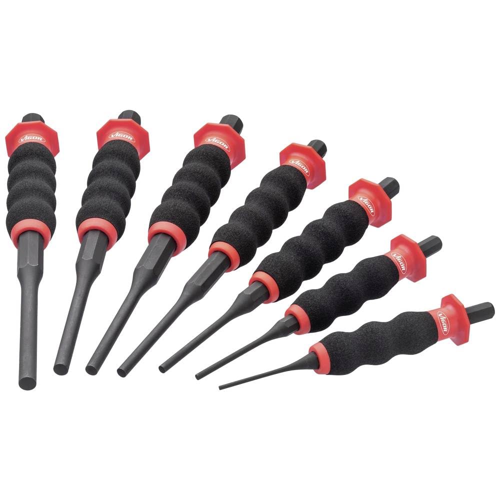 Vigor Transparent V6200 Pin Punch Set
