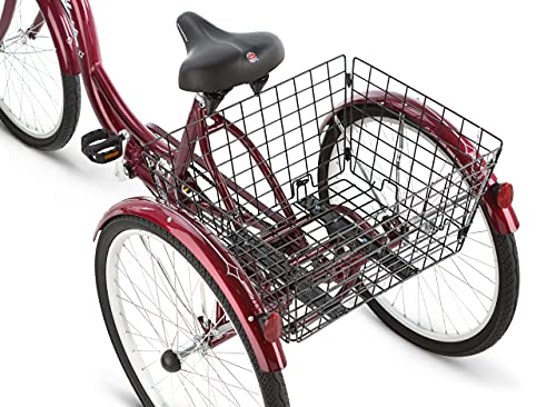 image for Schwinn Meridian Adult Tricycle, 26 Inch Bike for Women and Men, Singl