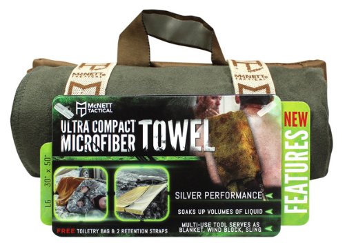 Gear Aid Quick Dry Microfiber Towel for Travel, Camping and Sports