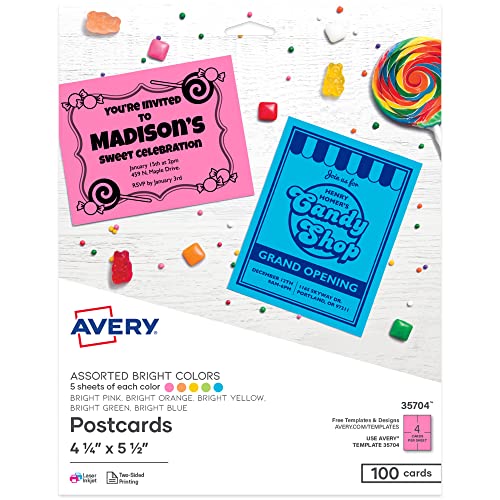 Cartes Index imprimables Avery idéales pour réussir vos fiches de révision et vos recettes