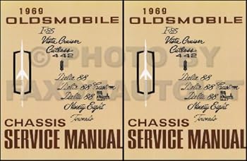 Paperback 1970 Oldsmobile Chassis Service Manual Book