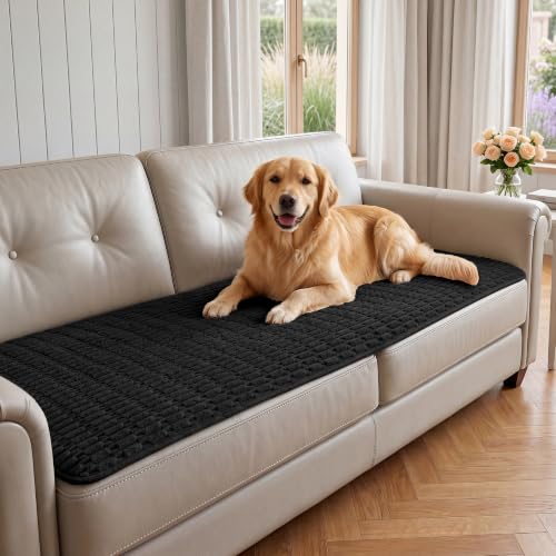 Foxdecor Couch Cover for Dogs Sofa Covers Non Slip Couch Pad Pet Friendly