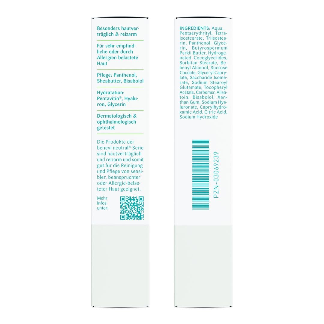 benevi Augenlid-Creme 3 x 15ml für trockene, empfindliche Augenlider. Kein Fettfilm. Auch als tägliche Augenlidpflege bei zu Lidekzemen, Neurodermitis oder Rosacea neigender Haut.