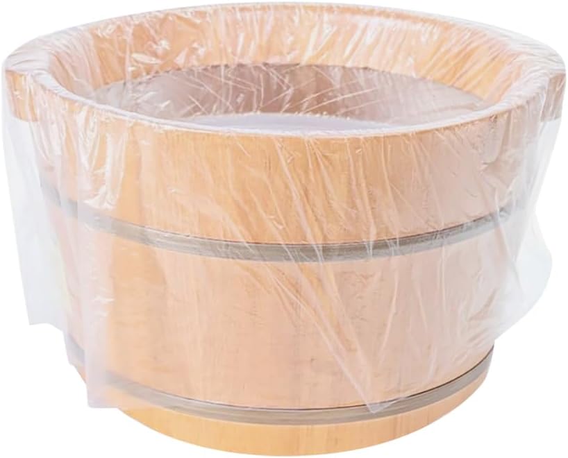 80 Pcs 65 x 55 cm Plastic Foot Bath Tub Liners Foot Soaking Tub Bags Portable Pedicure Spa Bags Feet Soak Basin Bags Pedicure Bowl Liners for Hotel Home Use