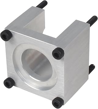 RATTMMOTOR Nema23 Stepper Motor Mounting Bracket,Aluminum Mounting Bracket Installation Clamp Support Holder with Screws Fixed Seat for 57mm Stepper Motor,CNC Router Milling Engraving Machine