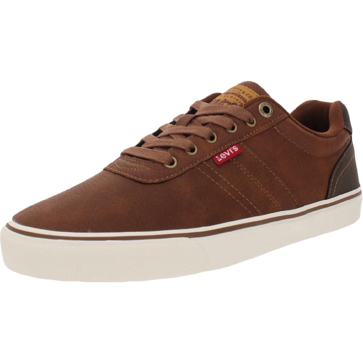 Levi's Mens Miles Tumbled Wx Rubber Sole Casual Fashion Sneaker Shoe