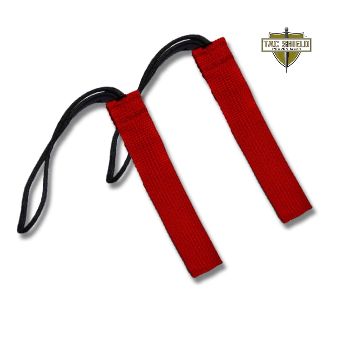 Tac Shield Stealth Gear Tag (2-Pack),1-Inch, Durable, Lightweight Identification Tag for Tactical Gear, Luggage, Bags and Equipment, Made in USA, Red