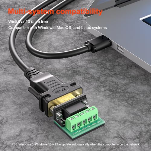 Adaptateur USB vers RS485 RS422 FTDI anti interférence Windows 11 - 7