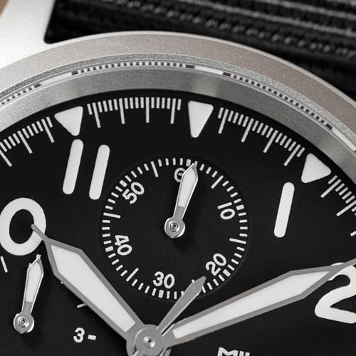 Image of TACTICAL FROG Militado ML1868 39mm Military Chronograph Watch Sapphire Crystal VK61 /VK67 Quartz Watches for Men C3 / BGW9 Luminous 100M Waterproof