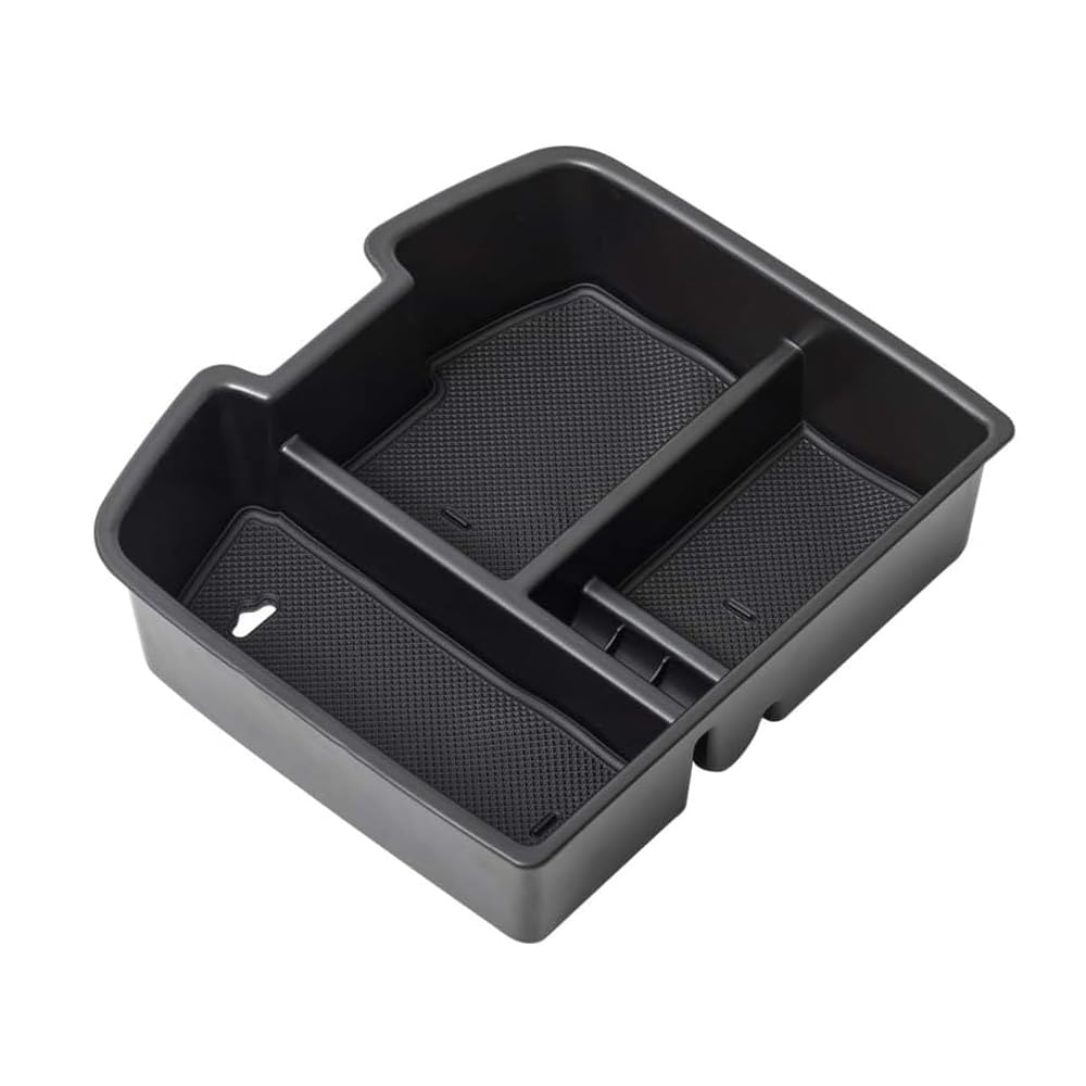 Center Console Organizer for GMC Yukon 2007-2014,Armrest Storage Box Hidden Organizer Box Removable Storage Drawer Tray Interior Accessories