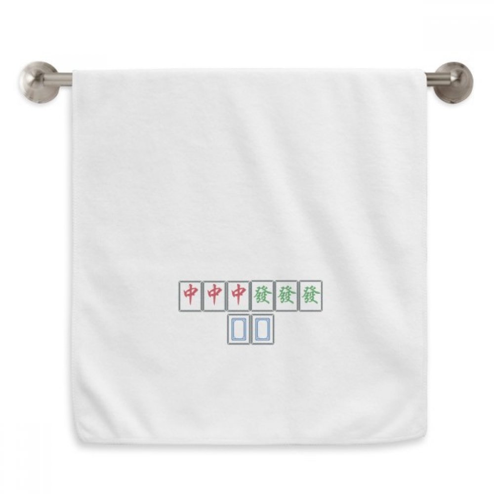 Serviettes douces Junior Trois Chefs Mahjong Tiles d'une grande finesse