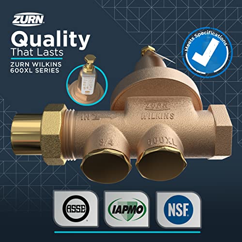 Zurn Wilkins 1-600Xl 1" 600Xl Pressure Reducing Valve #TOP4