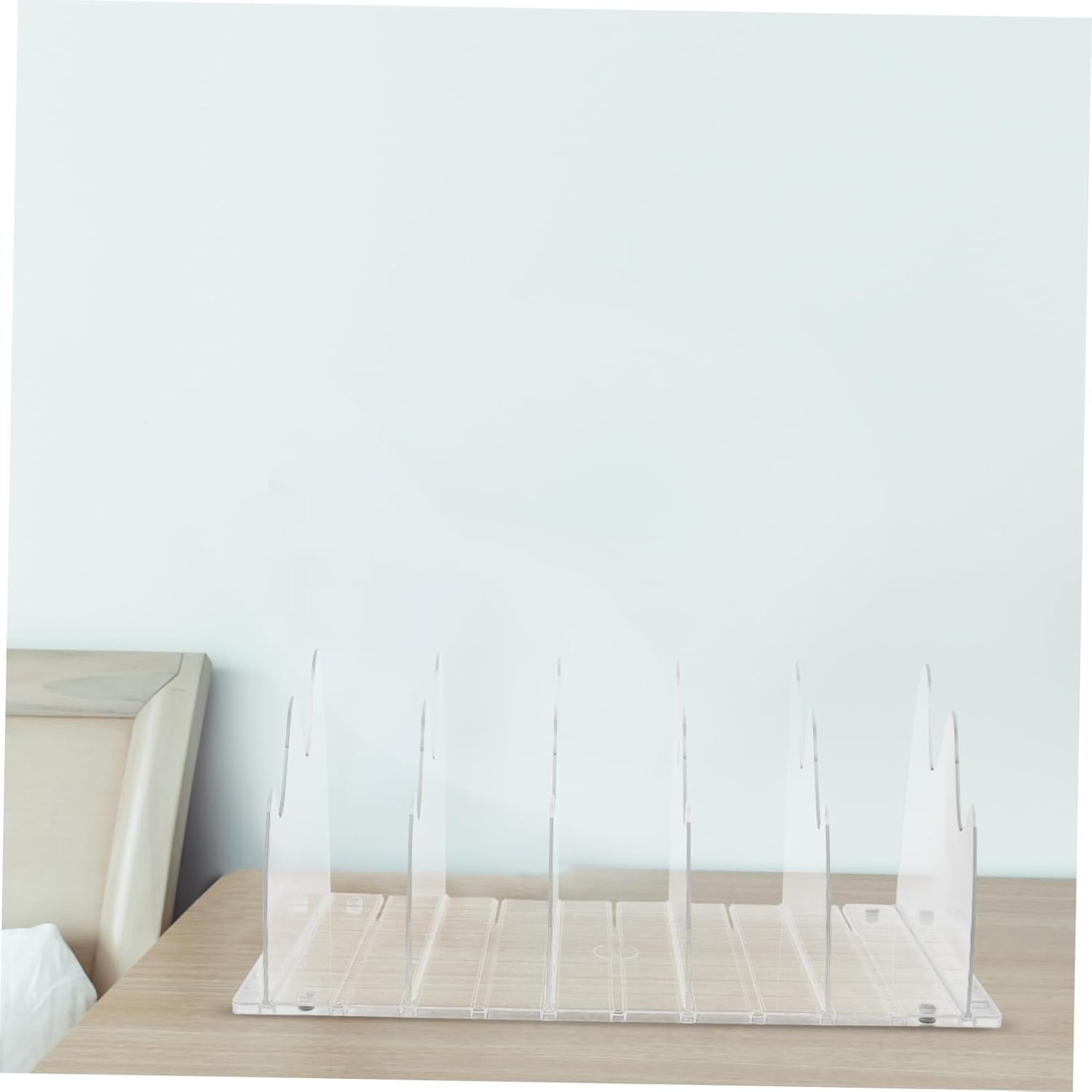 Acrylic Closet Shelf Dividers for Purse Organization Sturdy Clear Storage for Closet Bedroom and Kitchen Easy Tool Setup for Tidy Wardrobe Handbag Storage