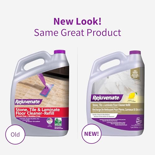 Image of Rejuvenate High Performance Stone Tile and Laminate Floor Cleaner Streak-Free Formula Dries Fast 128oz Covers up to 2,000 SqFt