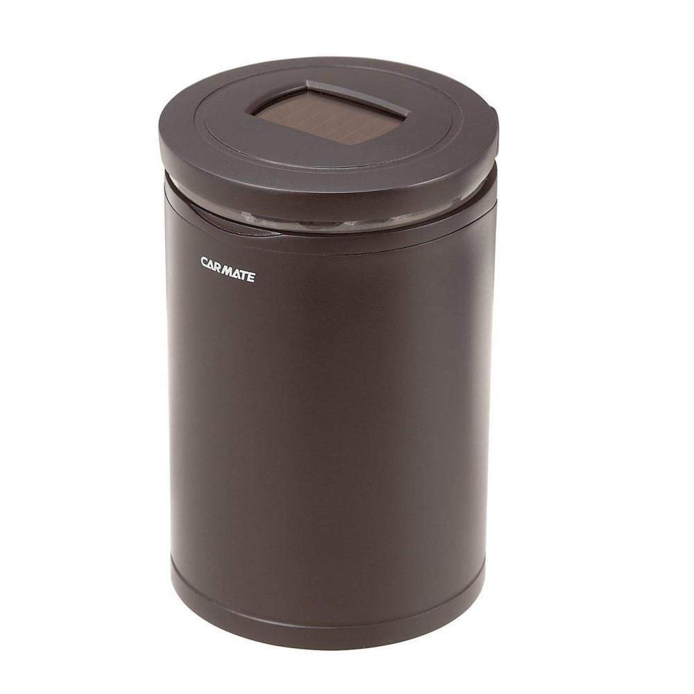 Car Mate CZ48A Black Solar Powered Ash Tray with LED Light - Pack of 1