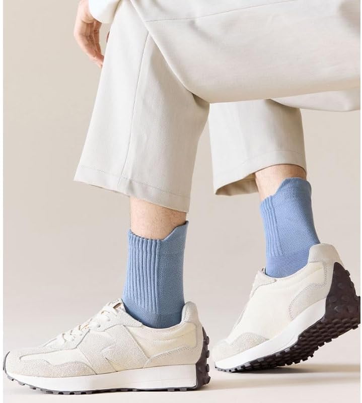 Cotton Mid-calf Socks Spring and Autumn Sweat-absorbing Sockss Men's Versatile Socksing