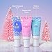 eos Holiday 24H Moisture Mini Super Balm Set, Peppermint Twist, Milk & Cookies, Marshmallow Fluff, Limited Edition Lip Care, Stocking Stuffers, 0.24 fl oz, 3-pack