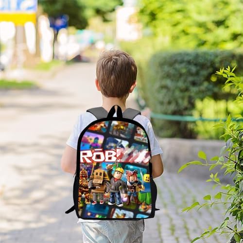 Robo Lox Backpack for Nursery, Cartoon Backpack for Girls and Boys from 4-12 Years, 36 cm x 24 cm x 11 cm, The Perfect Gift