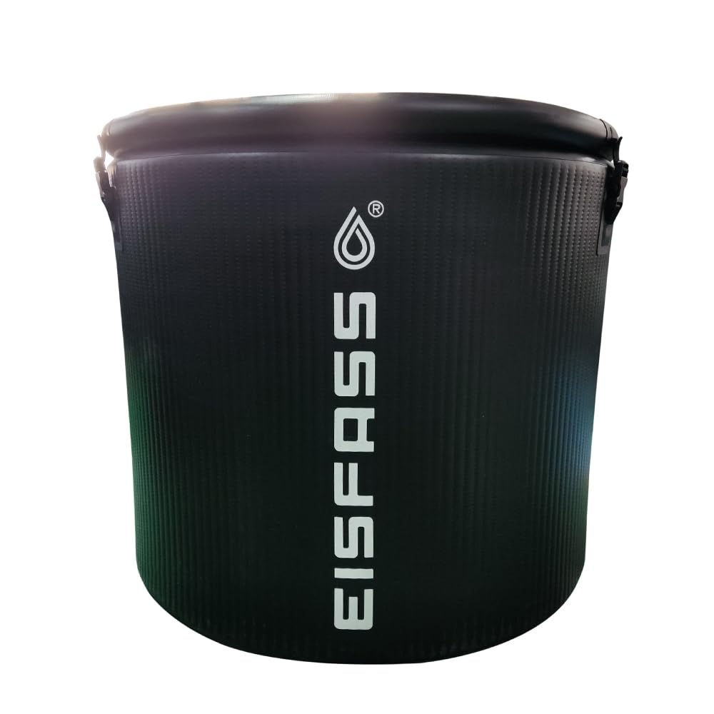 Eisbaden Tonne 350L - Mobiles Kältetherapie-Fass Mit 6-Schicht-Isolierung Für Garten & Home-Gym