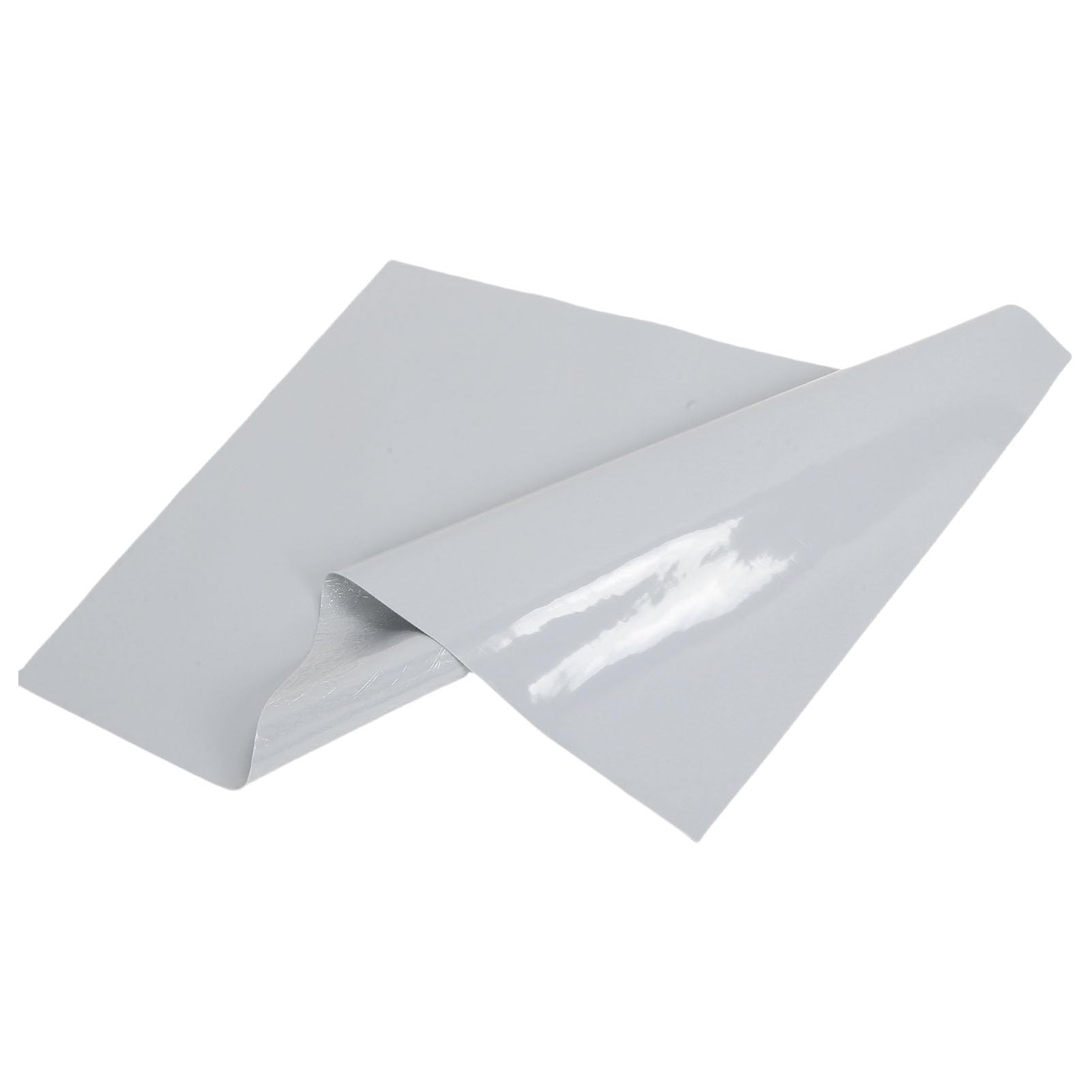 KUIDAMOS Tapis de Comptoir en Silicone Résistant à la Chaleur pour la Cuisine, Table à Dîner Antidérapante de 36 Pouces, Couleur Unie pour Comptoir de Cuisine (Gris)