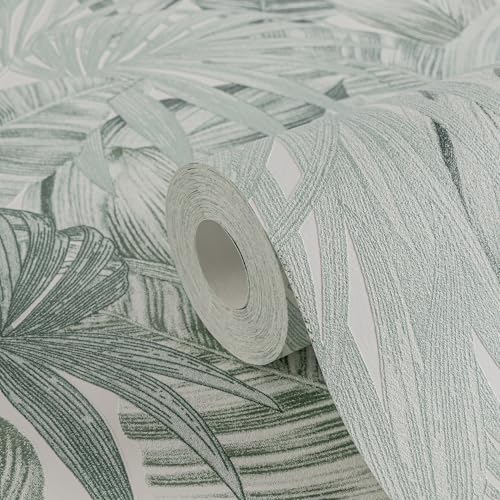 Papier peint intissé gris FSC 53 x 1005 cm A.S. Création