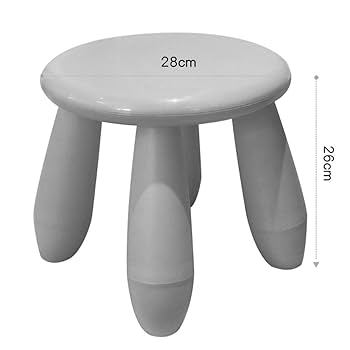 Omenluck 1 Pc Simple Short Stool Bench Home Thickening Plastic Small Chair For Indoor Outdoor
