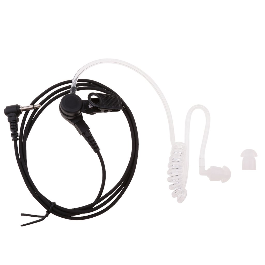 FABLOFT Listen Receive Only Covert Acoustic Tube Headphone Earphone Earpiece for 3.5mm Jack Plug Cell phone, Two Way Radio-picture-29