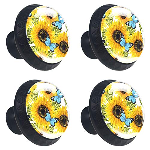 Boutons de tiroir papillon pour décorer la commode du salon - 2