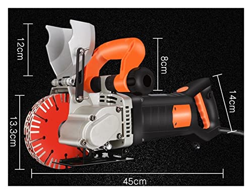Rainureuse murale machine à béton brique granit pour découper le mur 4.8KW - 6