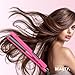 Cortex Beauty - Ultra Slim Digital Flat Iron 1'' - Flat Iron Hair Straightener, pro Nano Titanium Brush, planchas de Cabello Professional, Hair Streamer, straightening Hot Tool for Hair, (Hot Pink).