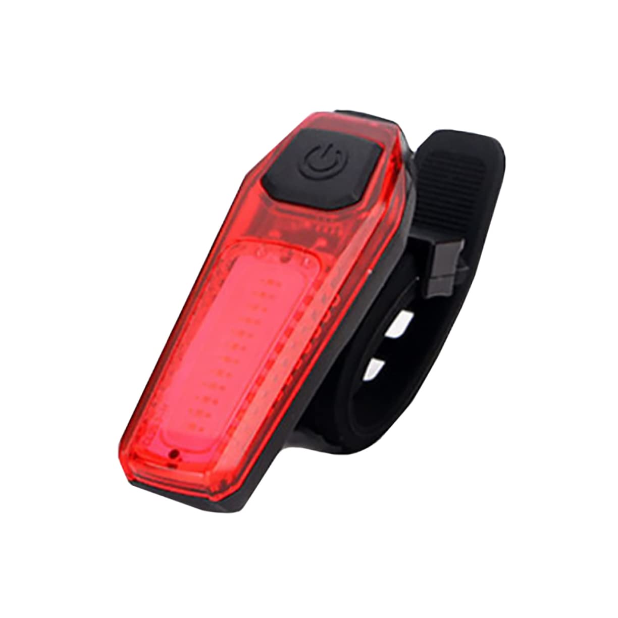 GRIRIW Bike Safety Lamp USB Rechargeable Mountain Bike Light Compact Outdoor Riding Tail Light Durable Plastic for Night Riding Cycling Enthusiasts