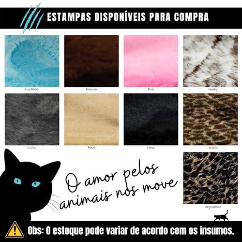 Arranhador Para Gatos 3 Bases Grande Premium (Preto)