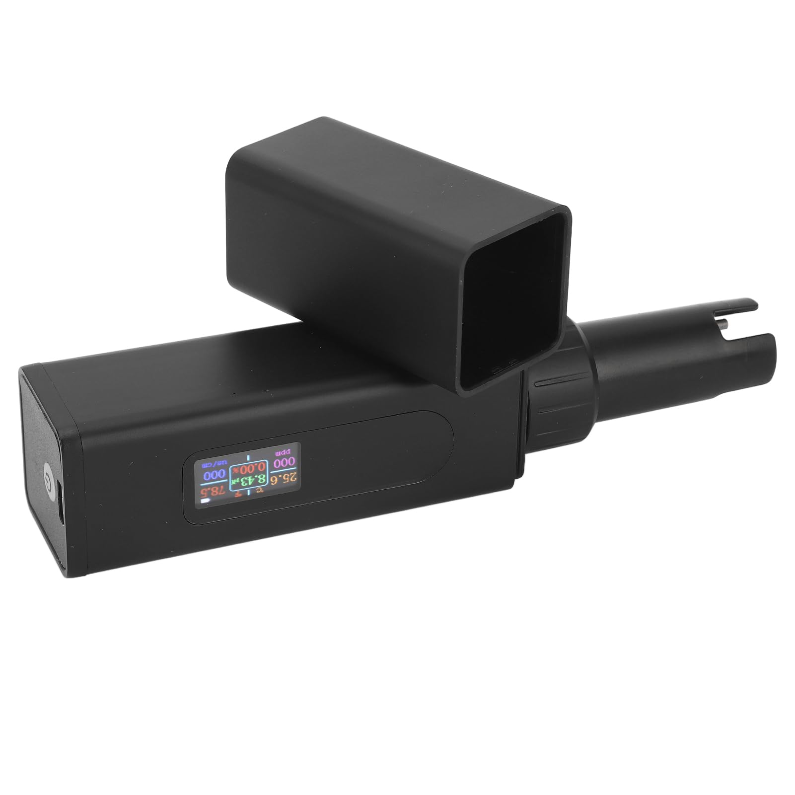 Testeur de qualité de l'eau 5 en 1 PH TDS Température EC Sel Mètre Écran LCD Moniteur de qualité de l'eau Multifonctionnel pour la Culture hydroponique, l'horticulture,