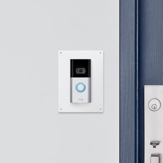 Ring Intercom Kit pour sonnette vidéo (2nd Gen), Sonde de porte vidéo 2/3/3+/4, Sonde porte batterie, Sonnette de porte batterie Plus/Pro, Sond de porte filaire Plus/pro - noir