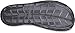 Crocs Men's Swiftwater Wave Sandals, Water Shoes, Charcoal/Graphite, 6 Men
