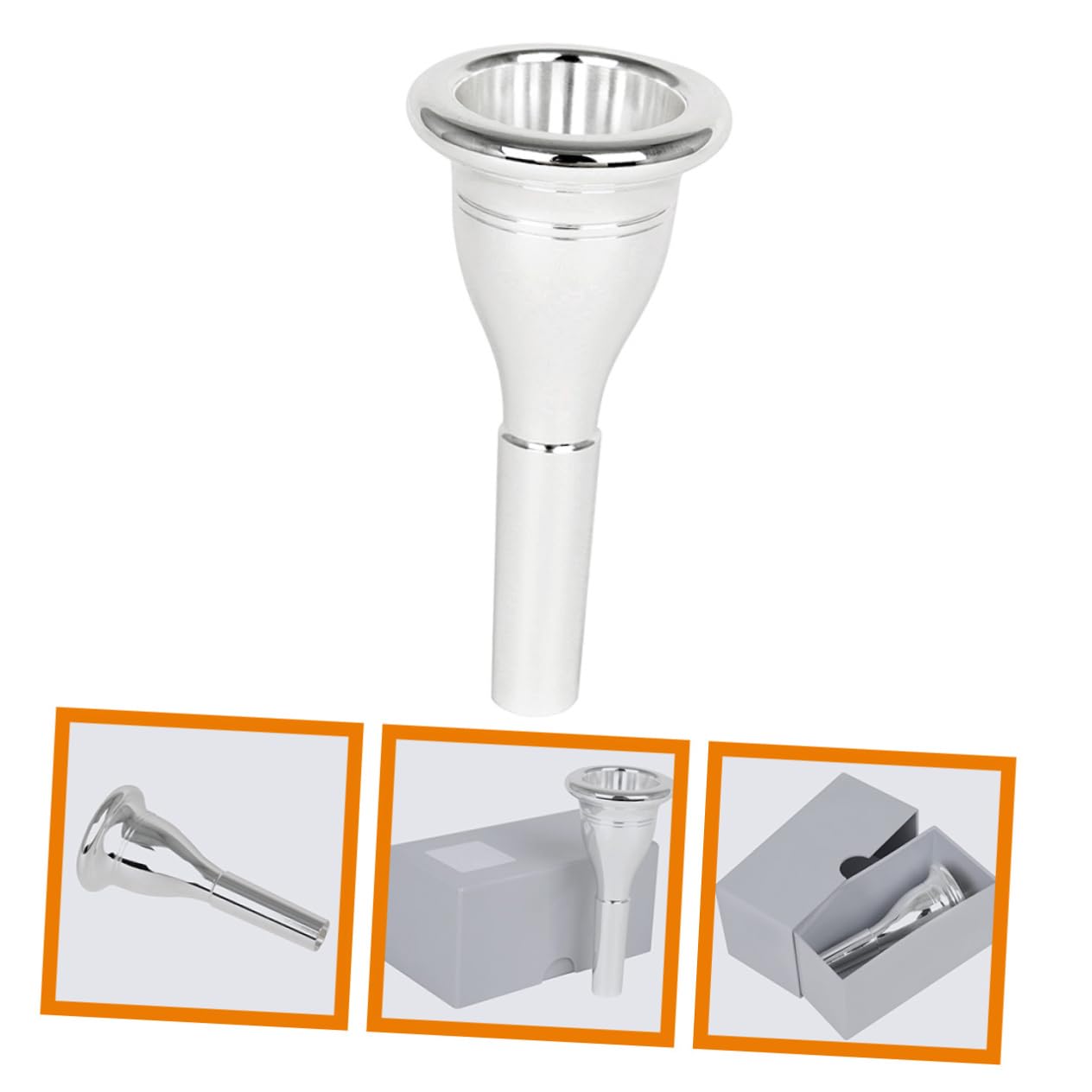 Schilke(シルキー) 66 チューバ マウスピース 銀メッキ O.Schilke tuba