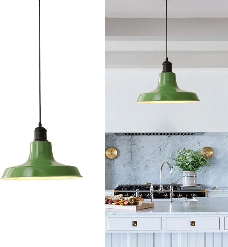 Suspension rétro pour cuisine résolvant le manque de luminosité