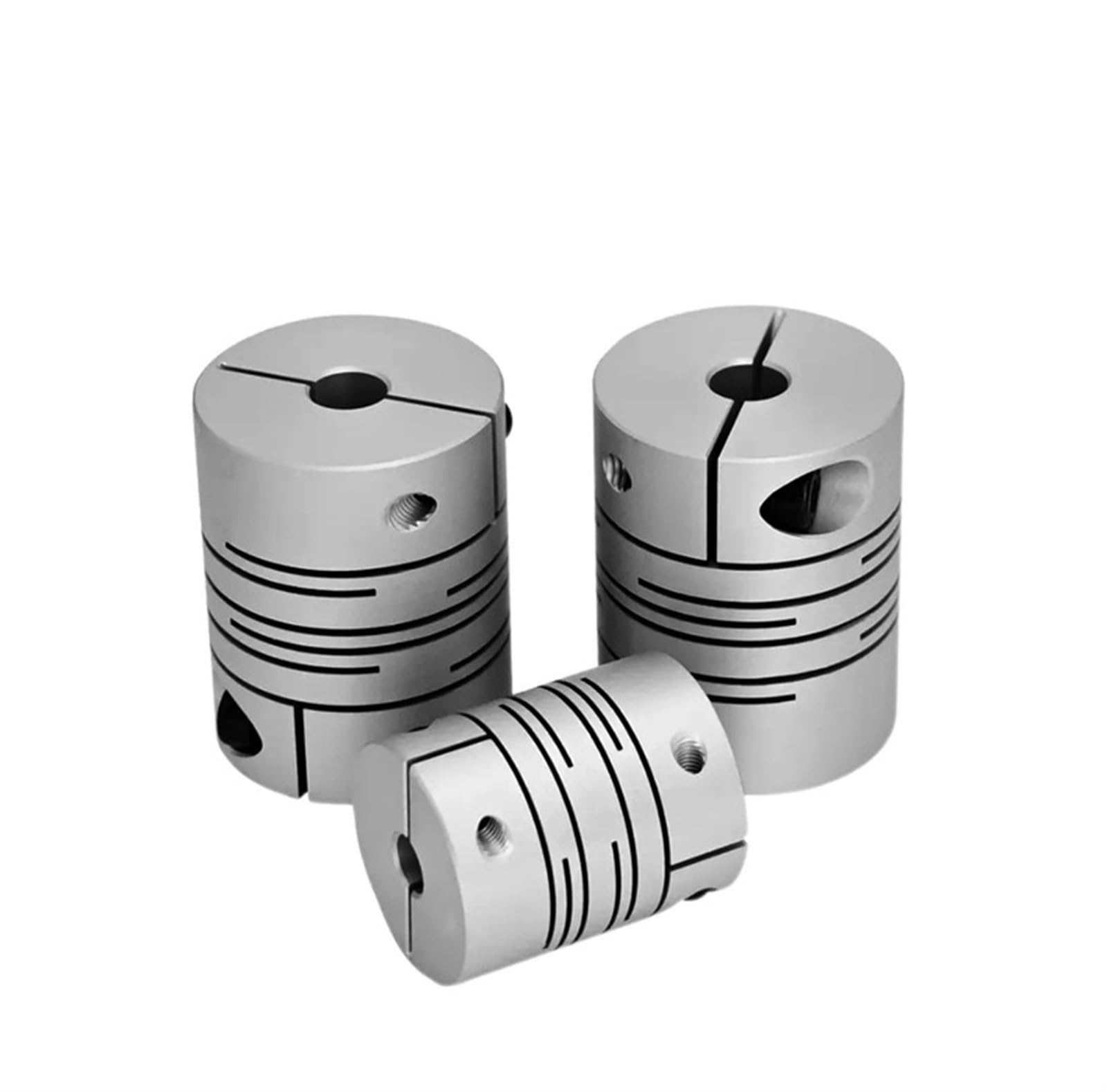 Rigid coupling,Stainless steel rigid coupling 1PCS D12L18.5 CNC Flexible Shaft Coupling Motor Aluminum Alloy Coupler(4X5)