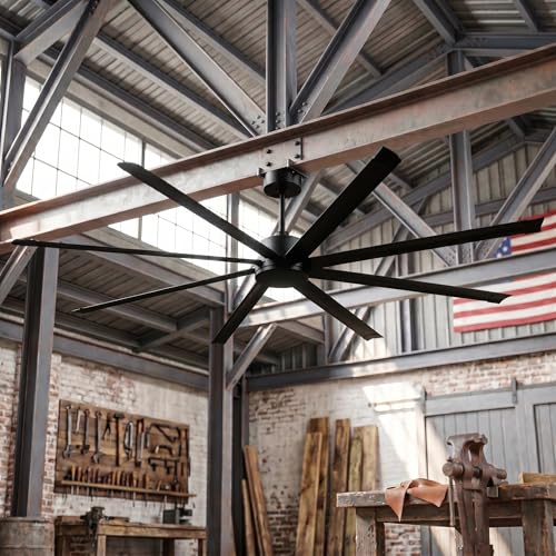 120 Inch Large Ceiling Fans Industrial HVLS Commercial Ceiling Fan for Shop