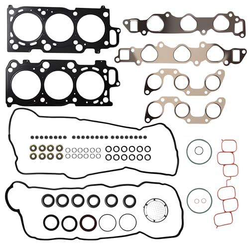Image of Head Gasket Set HS26266PT Fit for Toyota Sienna for Camry for Solara for Highlander, Fit for Lexus RX330 ES330 RX400H 2004-2010, OE#HGS953 HS2049(81pcs)