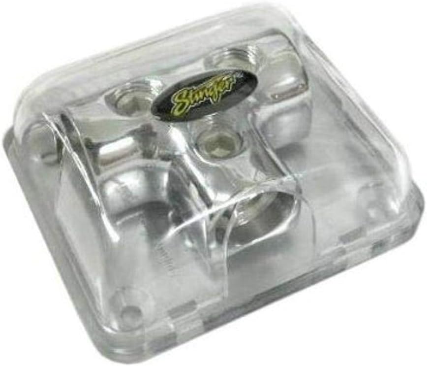 Stinger SPD511 PRO Series Power/Ground Distribution T-Block with Three 4 Gauge Inputs