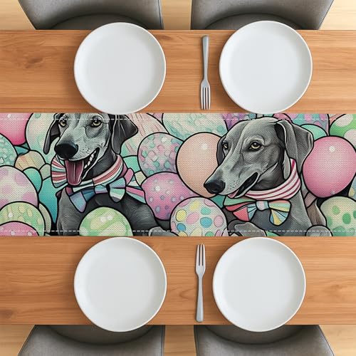 I nostri runner da tavola sono disponibili nelle dimensioni (33 x 91,4 cm, 33 x 121,9 cm, 33 x 152,4 cm, 33 x 182,9 cm, 33 x 228,6 cm, 33 x 274,3 cm), adatti per la maggior parte dei tavoli da pranzo e generalmente applicabili a tavoli da 4-6 persone.