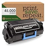 Print.Save.Repeat. Dell 03YNJ Extra High Yield Remanufactured Toner Cartridge for B5460 Laser Printer [45,000 Pages]