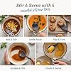 Starpack Stir and Serve Silicone Cooking Utensils Set (5-Piece, 11") - LFGB Non Toxic, 600°F Heat Resistant, BPA-Free - One-Piece Seamless, Dishwasher Safe - for Nonstick Cookware, Stormy Grey #1