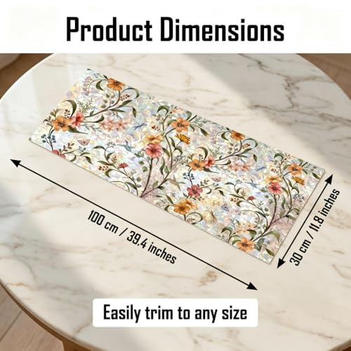 Vinilo decorativo para ventana 30x100 cm privacidad miniatura 4