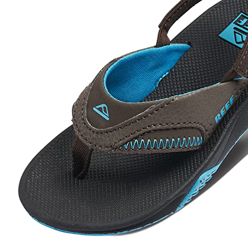 Image of REEF Girls Toddler /Little Kid Ahi Beach Flip Flop, Soft Cushion Footbed, Water Friendly