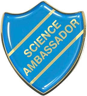 Capricornone Science Ambassador Cyan School Shield Badge