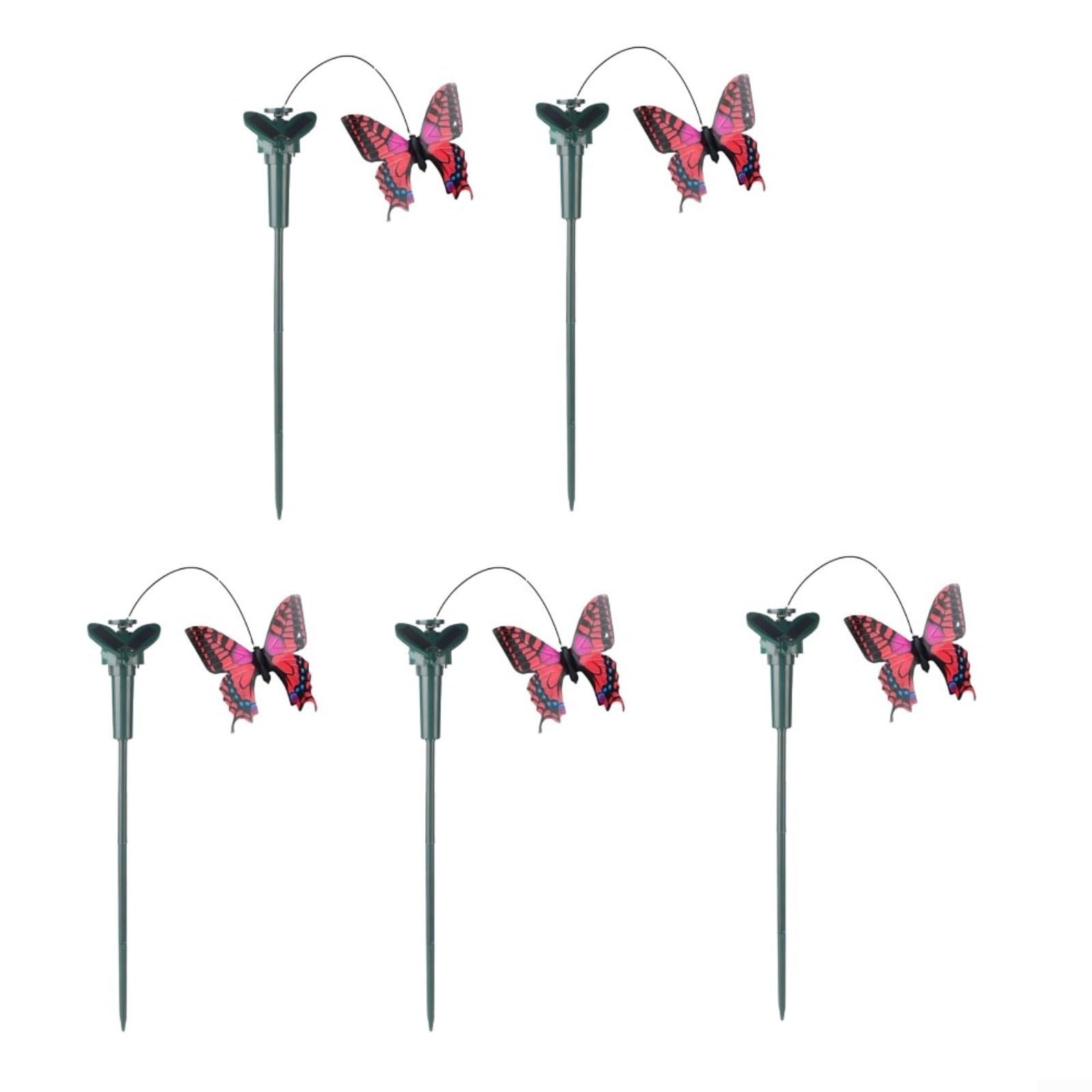 Farfalla/uccello a energia solare volanti svolazzanti farfalle colibrì farfalla girasole per giardino, cortile, piante, fiori, patio, paesaggio decorativo (5 pezzi), 3EC5LDN945A1DHC222IXBFU5L