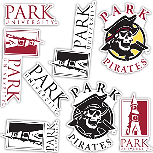 Feuille complète de vinyle autocollant Park University pour gourde et PC